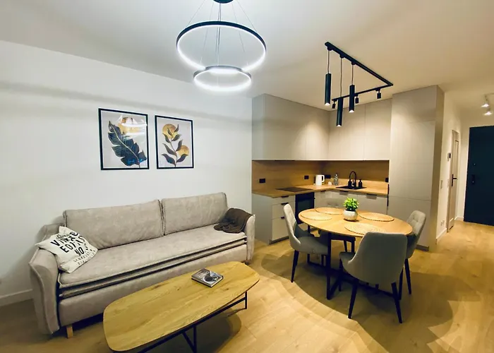 公寓 Lesna Sonata Z Tarasem I Ogrodkiem 索波特